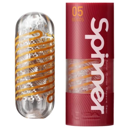 TENGA Spinner Beads - maszturbátor (átlátszó)