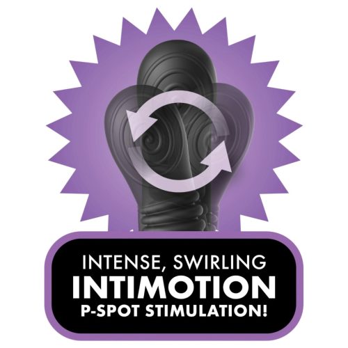 Anal Fantasy Ass-Gasm IntiMotion - anál- és prosztatavibrátor (fekete)