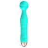 Cuties Mini Wand - akkus, vízálló, masszírozó vibrátor (zöld)