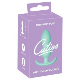Cuties Mini Butt Plug - szilikon anál plug - menta (2,3cm)