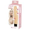 Nature Skin - élethű vibrátor - natúr (23cm)