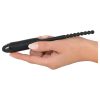 You2Toys Pearl Dilator - gömbös húgycső vibrátor - 0,8cm (fekete)