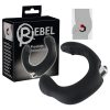 Rebel - íves prosztata vibrátor (fekete)