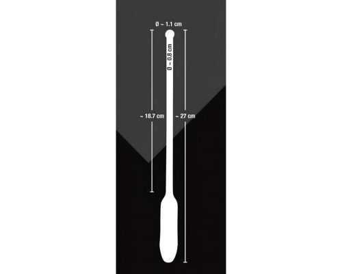 You2Toys DILATOR - szilikon, vibrációs dilátor - fekete (8-11mm)