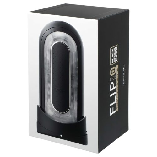 TENGA Flip Zero - vibrációs maszturbátor (fekete)