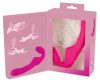 Double2Teaser - felcsatolható vibrátor tartópánt nélkül (pink)