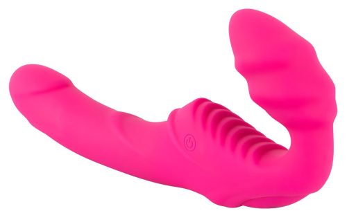 Double2Teaser - felcsatolható vibrátor tartópánt nélkül (pink)