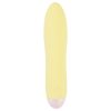 Cuties Mini Yellow - akkus, szilikon rúdvibrátor (sárga)