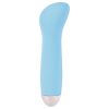 Cuties Mini Blue - akkus, G-pont vibrátor (türkiz)