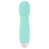 Cuties Mini Wand - akkus, mini masszírozó vibrátor (zöld)