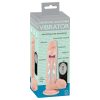 Medical Thrusting - tapadókorongos, lökő-forgó vibrátor (natúr)