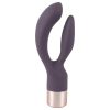 You2Toys Elegant Double - akkus, csiklókaros vibrátor (lila)