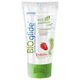 BIOglide - vízbázisú síkosító - eper (80 ml)
