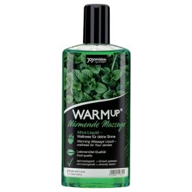   JoyDivision WARMup - melegítő masszázsolaj (menta, 150 ml)