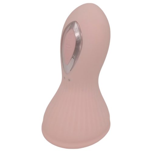 Lonely - akkus, vízálló szívó-nyaló mell vibrátor (pink)