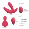 Cotoxo Saddle - távirányítós prosztata vibrátor (piros)