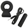 Pulselock Vantr - akkus vibrációs péniszgyűrű (fekete) - 25mm