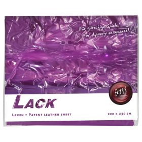 Lakk lepedő - 200x220cm (lila)