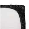 Fetish - lakk lepedő - gumis - 160 × 200 cm (fekete)