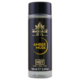 HOT bőrápoló masszázsolaj - borostyán pézsma (100ml)