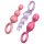 Satisfyer Booty Call - anál plug szett - színes (3 részes)