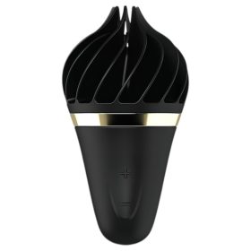   Satisfyer Sweet Treat - akkus, forgó csikló vibrátor (fekete)