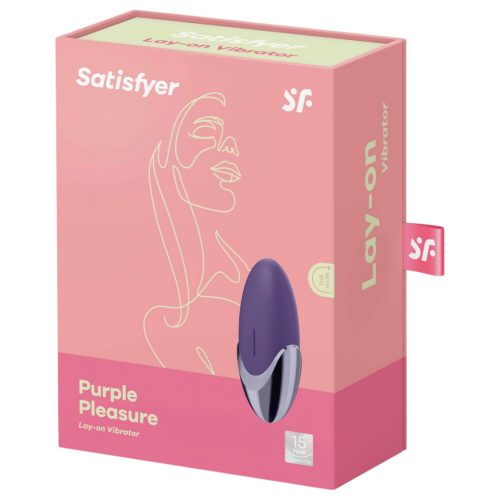 Satisfyer Purple Pleasure - akkus csikló vibrátor (lila)
