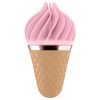 Satisfyer Sweet Treat - akkus, forgó csikló vibrátor (pink-barna)