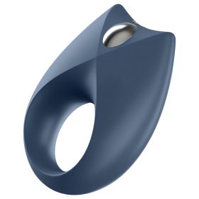   Satisfyer Royal One – App-vezérelt vibrációs péniszgyűrű, férfiaknak (kék)