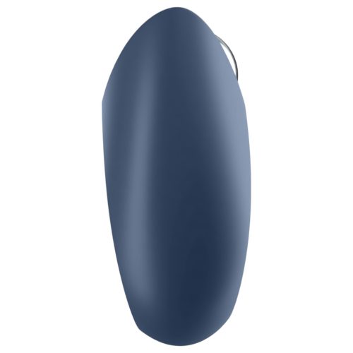 Satisfyer Royal One – App-vezérelt vibrációs péniszgyűrű, férfiaknak (kék)