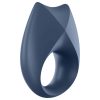 Satisfyer Royal One – App-vezérelt vibrációs péniszgyűrű, férfiaknak (kék)