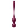 Satisfyer Love Birds Vary - okos, variálható gésagolyó (piros)