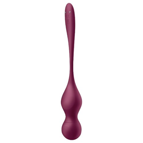 Satisfyer Love Birds Vary - okos, variálható gésagolyó (piros)