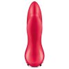 Satisfyer Rotator Plug 1 - gyöngyös anál vibrátor (piros)