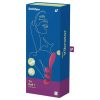 Satisfyer Tri Ball 1 - akkus, multifunkciós vibrátor (piros)