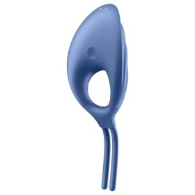   Satisfyer Swordsman - akkus, vibrációs péniszgyűrű (kék)