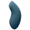 Satisfyer Vulva Lover 2 - akkus léghullámos csikló vibrátor (kék)