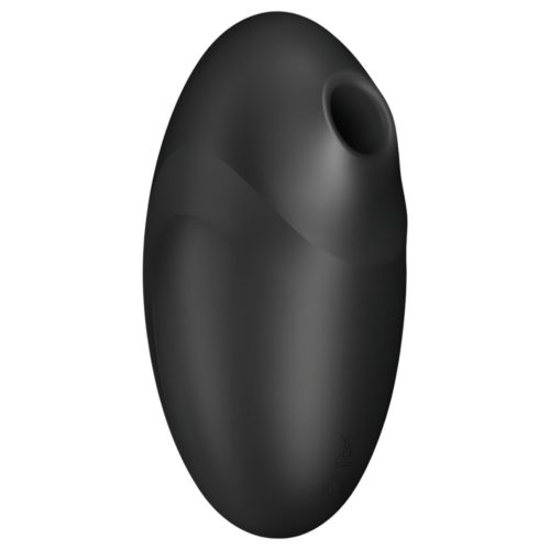 Satisfyer Vulva Lover 3 - léghullámos csiklóizgató (fekete)