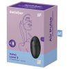 Satisfyer Vulva Lover 3 - léghullámos csiklóizgató (fekete)