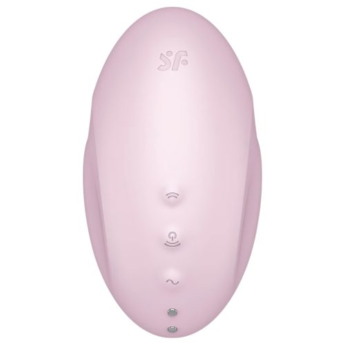 Satisfyer Vulva Lover 3 - akkus, léghullámos csiklóizgató (pink)