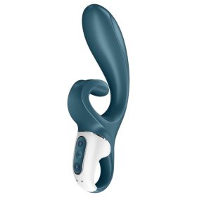 Satisfyer Hug Me - okos csiklókaros vibrátor (kék)