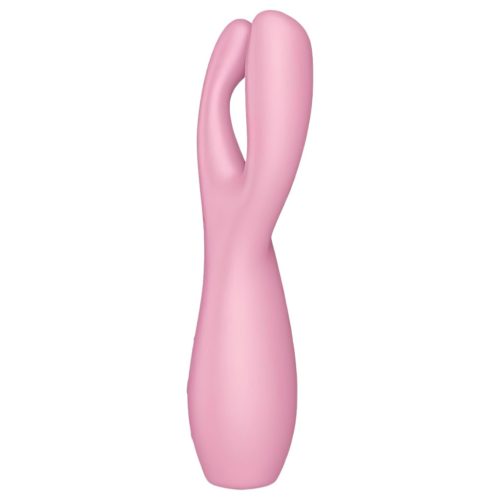 Satisfyer Threesome 3 - akkus csikló vibrátor (pink)