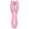 Satisfyer Threesome 3 - akkus csikló vibrátor (pink)