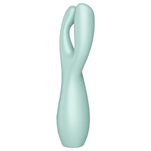 Satisfyer Threesome 3 - akkus csikló vibrátor (menta)