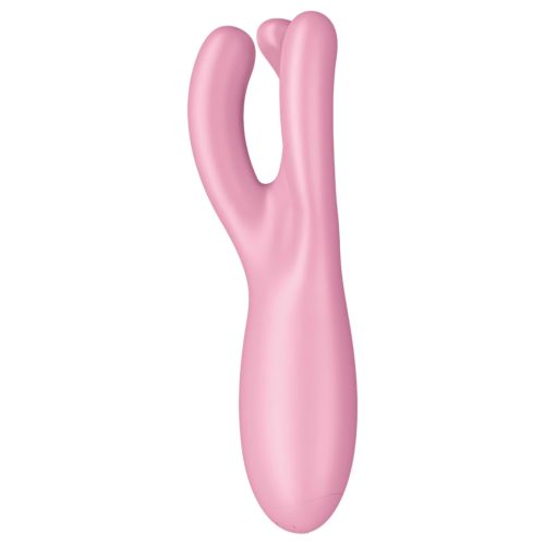 Satisfyer Threesome 4 - okos csikló vibrátor (pink)