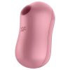 Satisfyer Cotton Candy - léghullámos csikló vibrátor (korall)