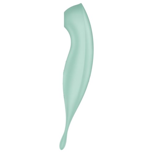 Satisfyer Twirling Pro - okos 2in1 csikló vibrátor (menta)