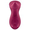Satisfyer Exciterrr - forgó gyöngyös csikló vibrátor (piros)