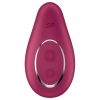 Satisfyer Dipping Delight - akkus csikló vibrátor (piros)