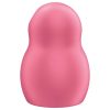 Satisfyer Pro To Go 1 - akkus, léghullámos csiklóizgató (piros)
